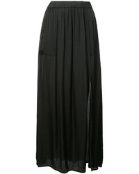 Черная юбка со складками от Raquel Allegra