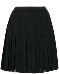 Черная юбка со складками от Versace