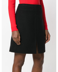 Черная юбка-трапеция от Courreges