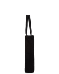 Мужская черно-белая большая сумка из плотной ткани с принтом от Études