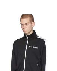 Мужская черно-белая ветровка от Palm Angels
