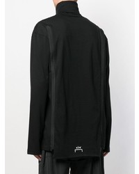 Мужская черно-белая водолазка с принтом от A-Cold-Wall*