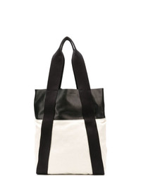 Черно-белая кожаная большая сумка от Proenza Schouler