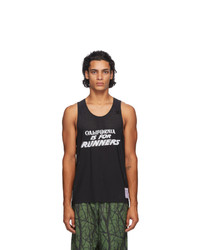 Черно-белая майка в сеточку