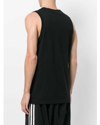 Мужская черно-белая майка с принтом от Ktz