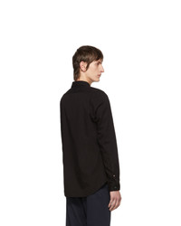 Мужская черно-белая рубашка с длинным рукавом от Ps By Paul Smith