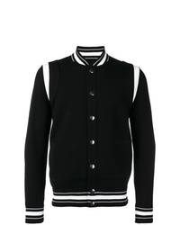 Мужская черно-белая университетская куртка от Givenchy