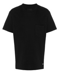Мужская черно-белая футболка с круглым вырезом с принтом от RtA