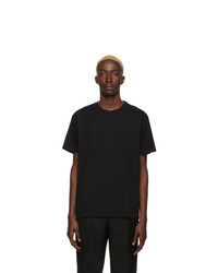 Мужская черно-белая футболка с круглым вырезом от Givenchy
