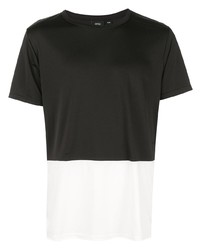 Мужская черно-белая футболка с круглым вырезом от Onia