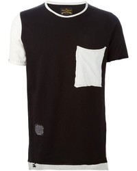 Мужская черно-белая футболка с круглым вырезом от Vivienne Westwood