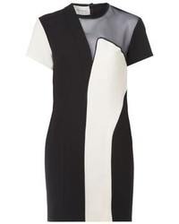 Черно-белое облегающее платье от Cédric Charlier