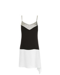 Черно-белое платье-комбинация от Gloria Coelho