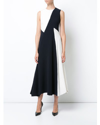 Черно-белое платье-миди от Kimora Lee Simmons