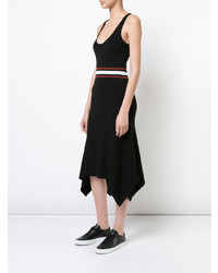 Черно-белое платье-миди от A.L.C.