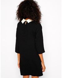 Черно-белое платье прямого кроя от Vero Moda