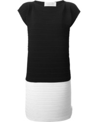 Черно-белое платье прямого кроя от Gianluca Capannolo