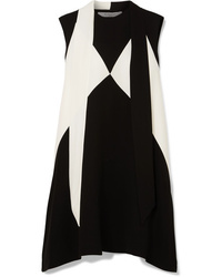 Черно-белое платье прямого кроя от Givenchy