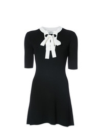 Черно-белое платье прямого кроя от Misha Nonoo
