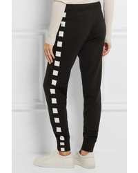Женские черно-белые брюки-галифе от Bella Freud