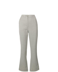 Черно-белые брюки-клеш от Alexa Chung