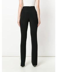 Черно-белые брюки-клеш от Norma Kamali