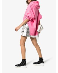 Женские черно-белые высокие кеды от Stella McCartney