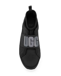 Женские черно-белые высокие кеды от UGG Australia