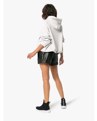 Женские черно-белые высокие кеды от Miu Miu