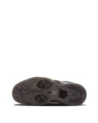 Мужские черно-белые замшевые высокие кеды от Nike