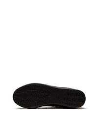 Мужские черно-белые кожаные низкие кеды от adidas