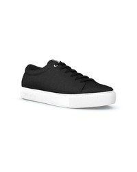 Женские черно-белые кожаные низкие кеды от Swear