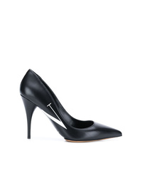 Черно-белые кожаные туфли с принтом от Valentino