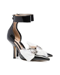 Черно-белые кожаные туфли от Midnight 00