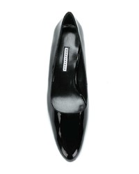Черно-белые кожаные туфли от Dorateymur