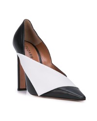 Черно-белые кожаные туфли от Altuzarra