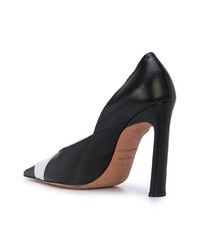 Черно-белые кожаные туфли от Altuzarra