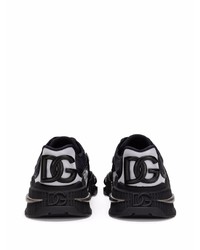 Мужские черно-белые кроссовки от Dolce & Gabbana