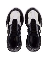 Мужские черно-белые кроссовки от Dolce & Gabbana