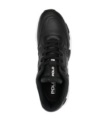 Мужские черно-белые кроссовки от Polo Ralph Lauren