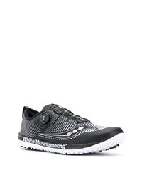 Мужские черно-белые кроссовки от White Mountaineering