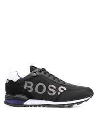 Мужские черно-белые кроссовки от BOSS