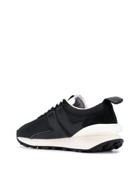 Мужские черно-белые кроссовки от Lanvin