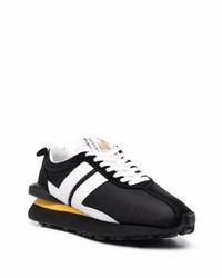 Мужские черно-белые кроссовки от Lanvin