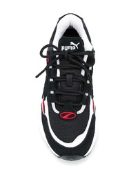 Мужские черно-белые кроссовки от Puma