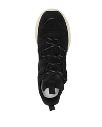 Мужские черно-белые кроссовки от Isabel Marant
