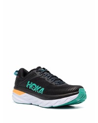 Мужские черно-белые кроссовки от Hoka One One