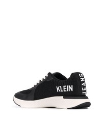 Мужские черно-белые кроссовки от Calvin Klein Jeans