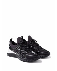 Мужские черно-белые кроссовки от Jimmy Choo