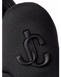 Мужские черно-белые кроссовки от Jimmy Choo